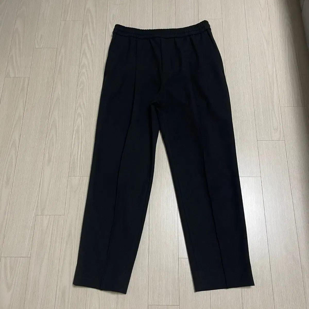 System Homme Tapered Fit Wool Banded Pants Waist 30-33