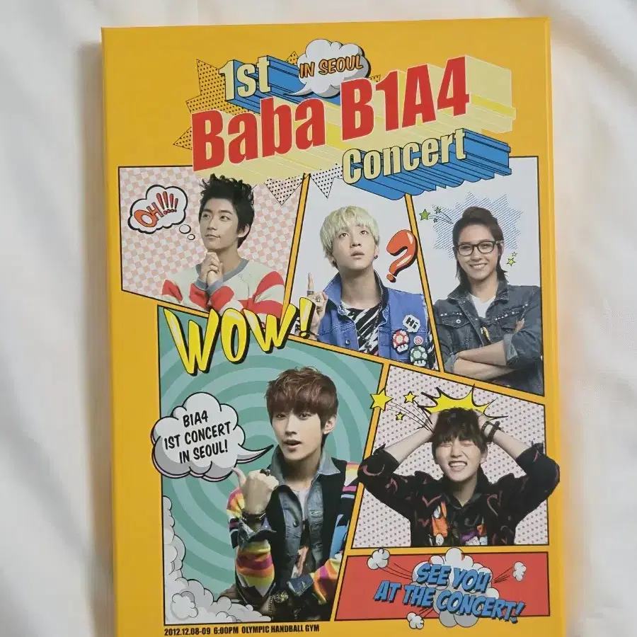 B1A4 1st Baba B1A4 Concert DVD 콘서트 디비디