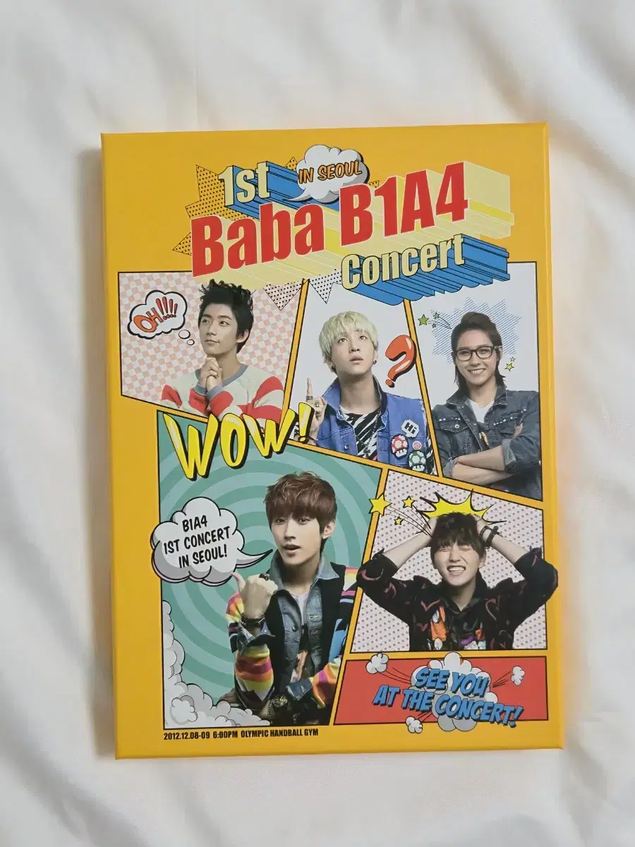 B1A4 1st Baba B1A4 Concert DVD 콘서트 디비디