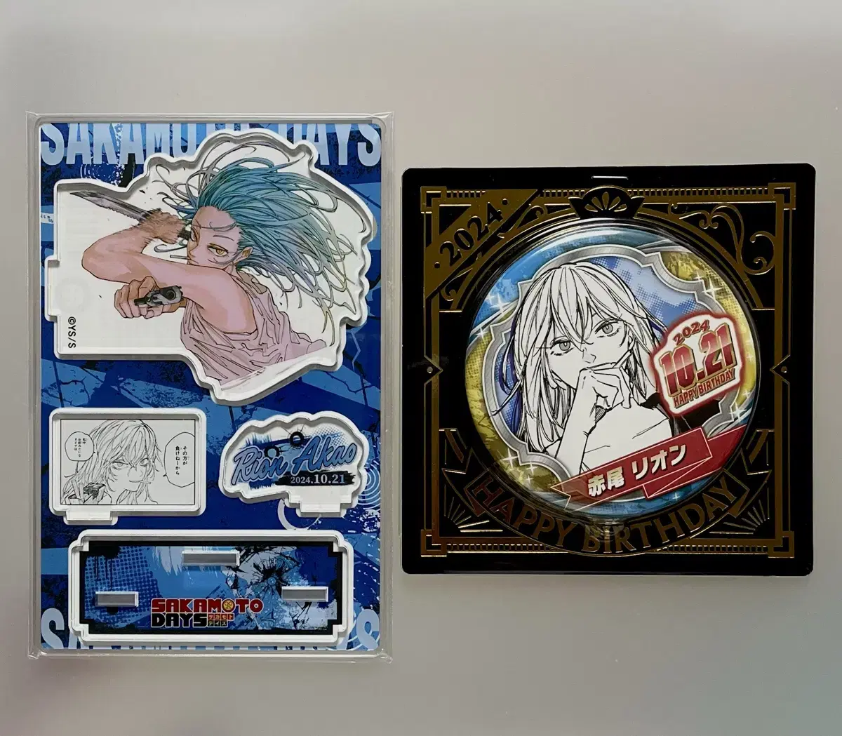 Sakamoto Dey's Akaorion Diorama Can Badge sealed in bulk