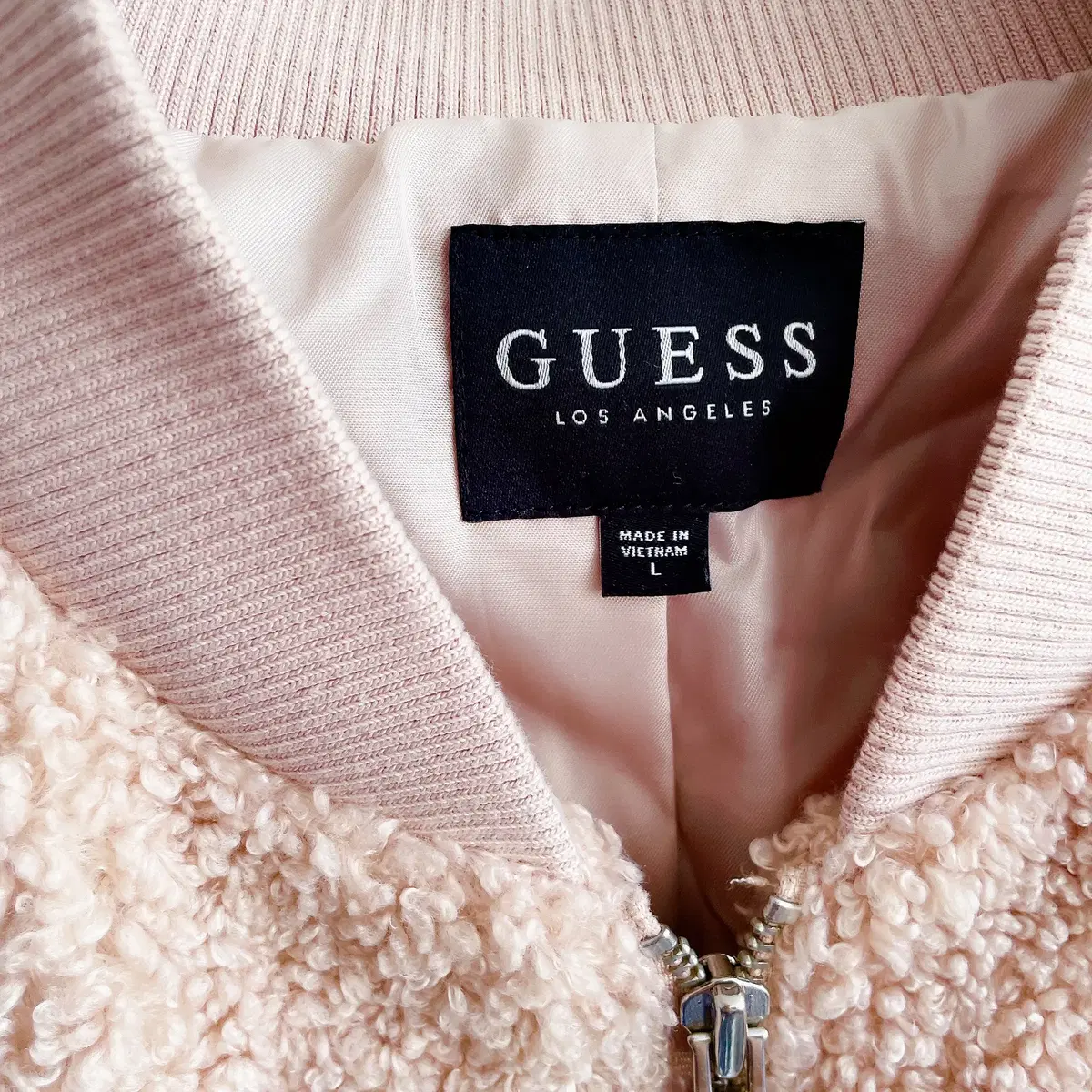 20FW GUESS 블루종 플리스