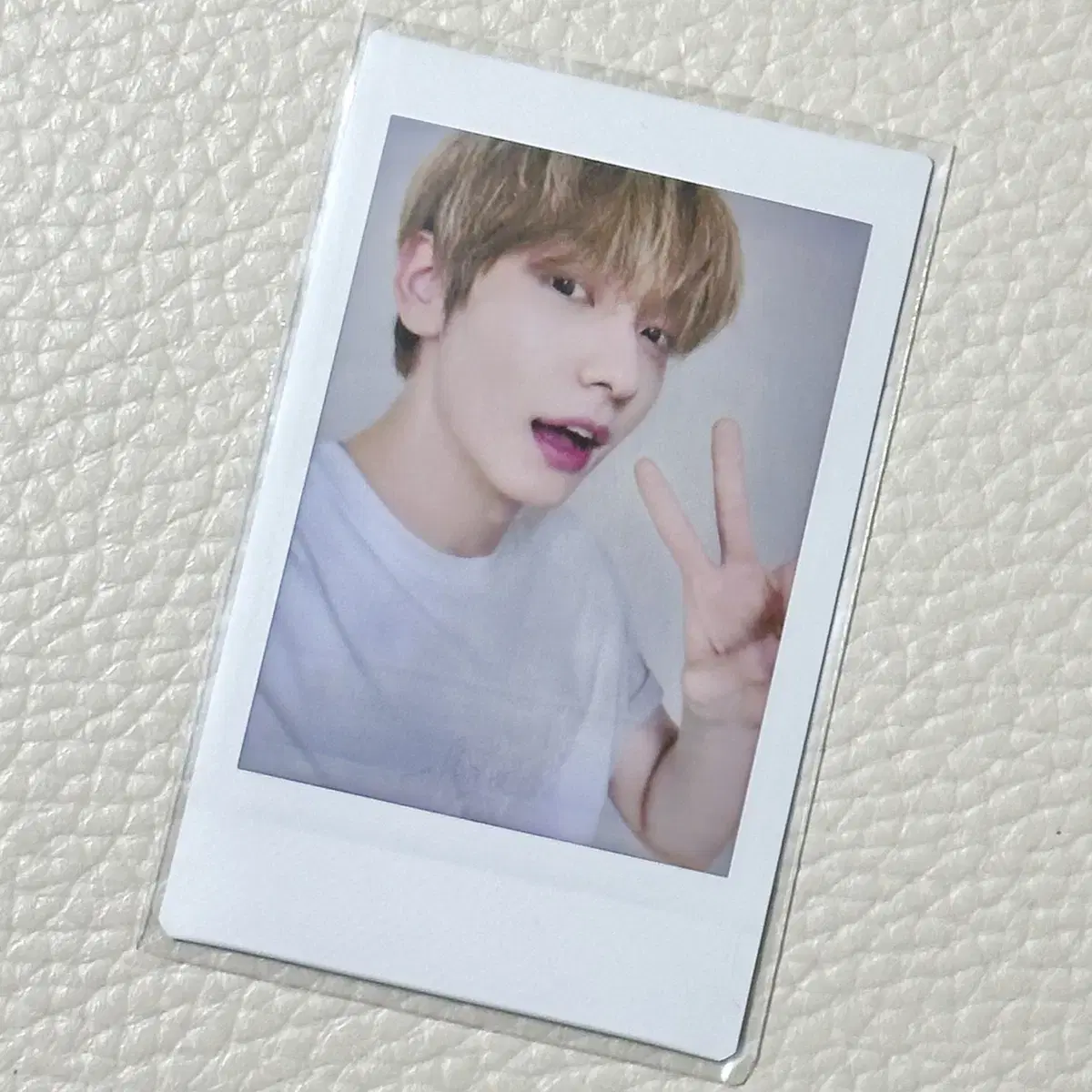 Japan Ancon md Random polaroid photocard Soobin