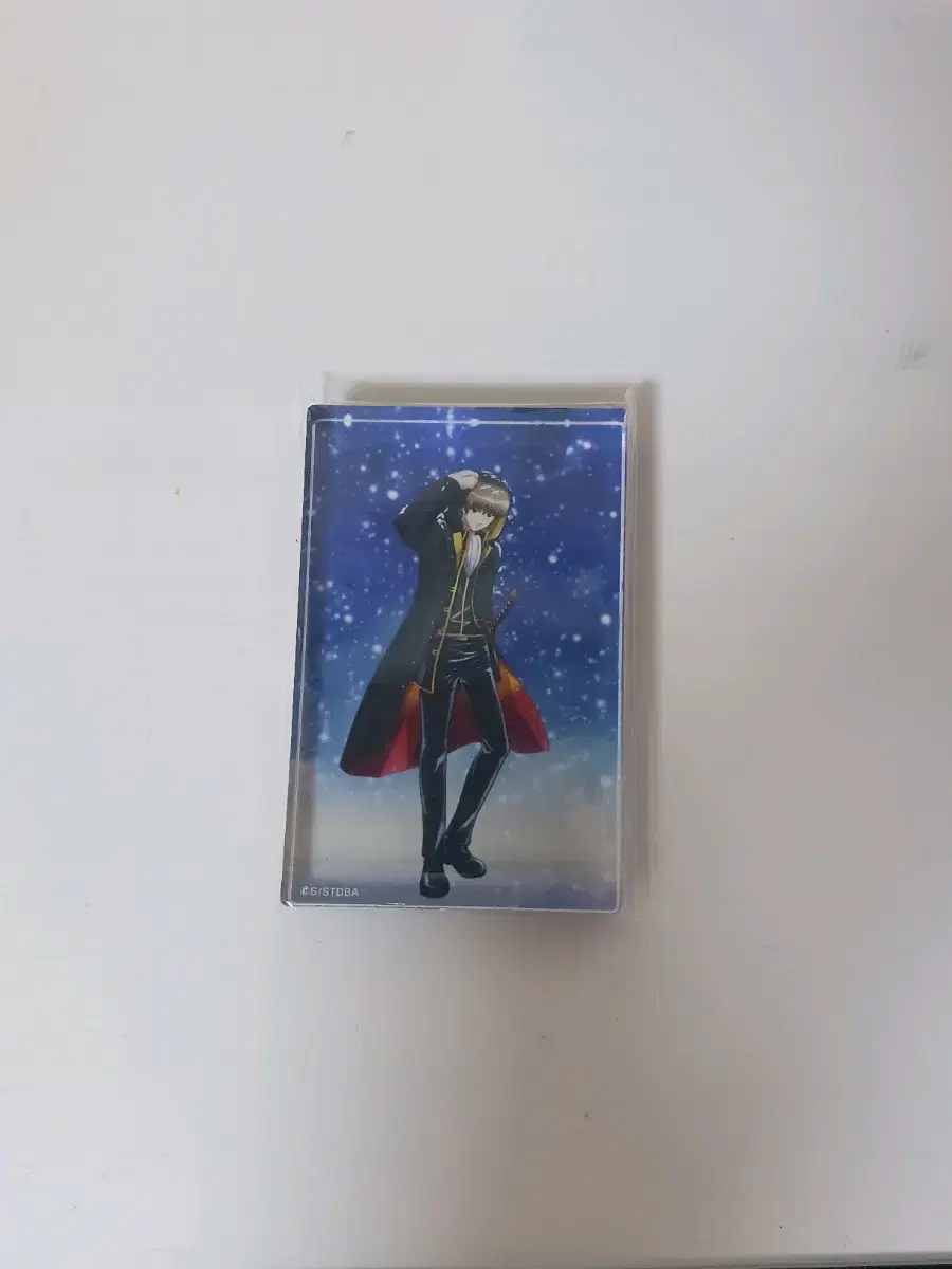 Gintama Okita Sogo Winter Night acrylic Block