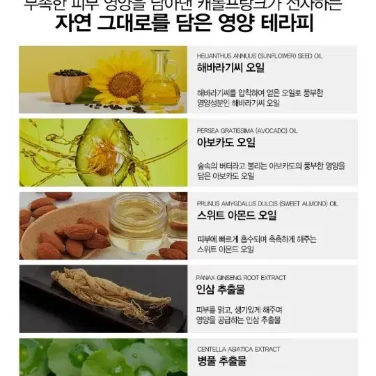 캐롤 프랑크  리스트 럭처링크림  새 상품    1개 가격