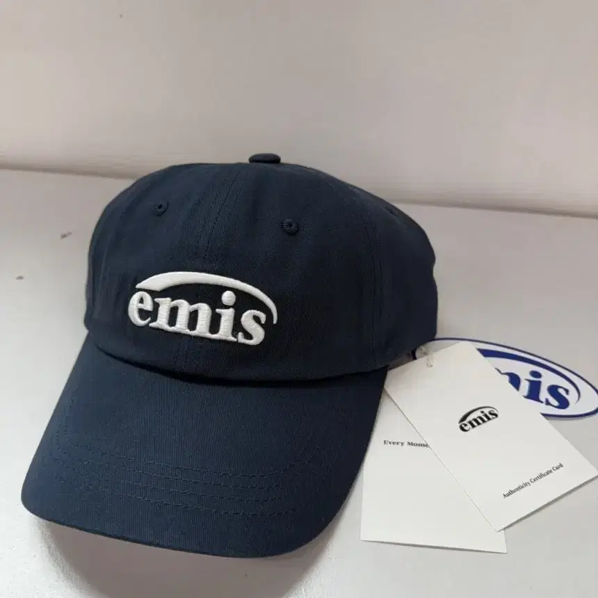 New) EMIS EMIS New Logo Ballcap Renewal Navy #이미스,#이미스