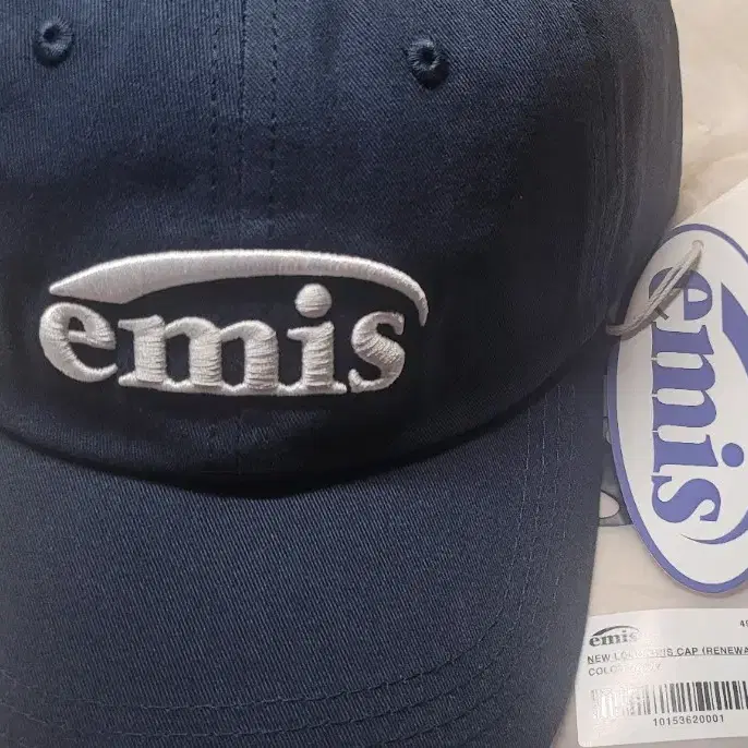 ★EMIS★ VINTAGE LOGO CAP RENEWALNAVY m1037_1334877 이미스 빈티지 로고 캡 네이비 (리뉴얼 버전) | Emis | KREAM