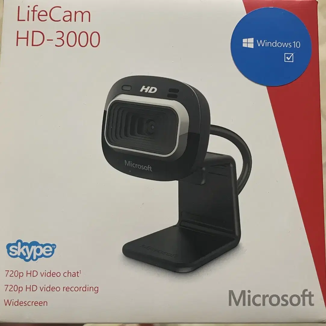 마이크로소프트 LIFECAM HD-3000 [정품] 웹캠