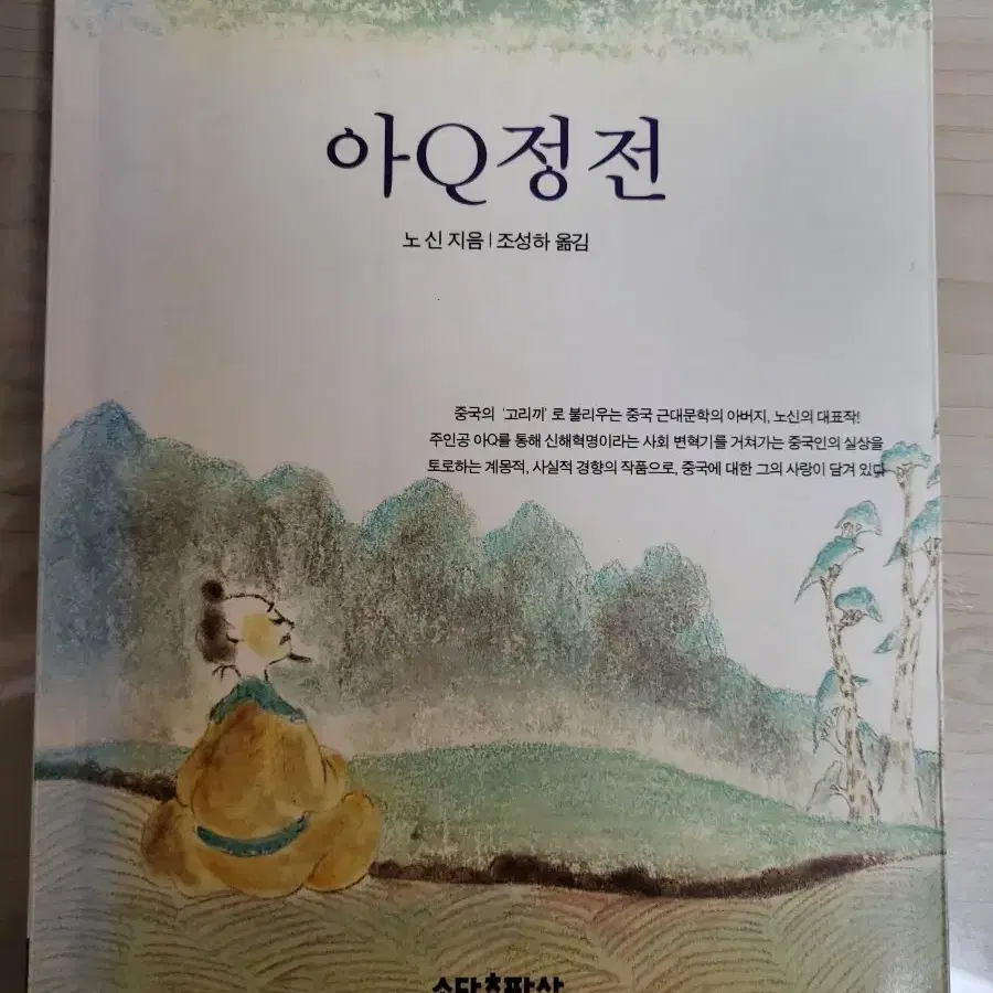 노신 아Q정전 소설, 문학책