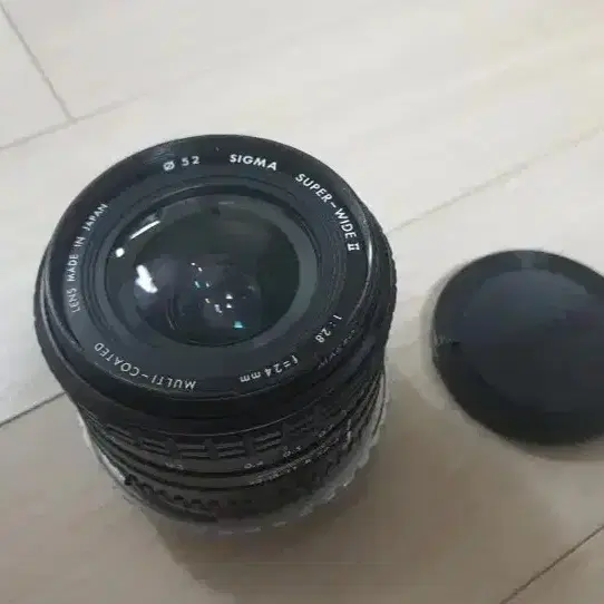 시그마 수동렌즈 슈퍼 와이드2 24mm f2.8 마크로 캐논 어댑터 포함