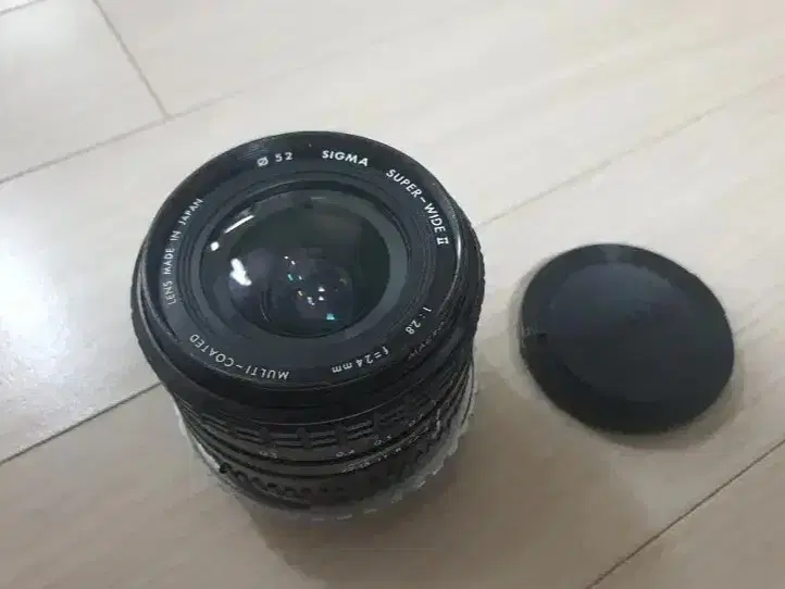 시그마 수동렌즈 슈퍼 와이드2 24mm f2.8 마크로 캐논 어댑터 포함