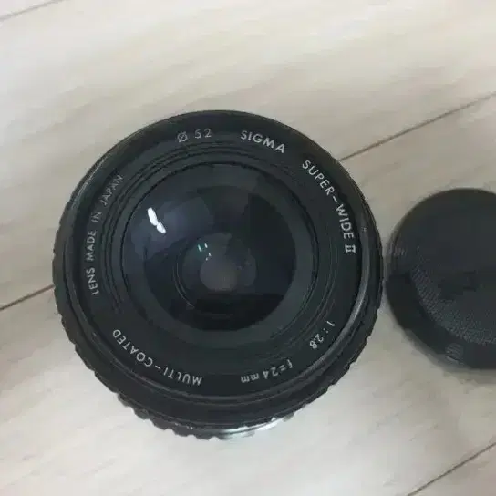 시그마 수동렌즈 슈퍼 와이드2 24mm f2.8 마크로 캐논 어댑터 포함