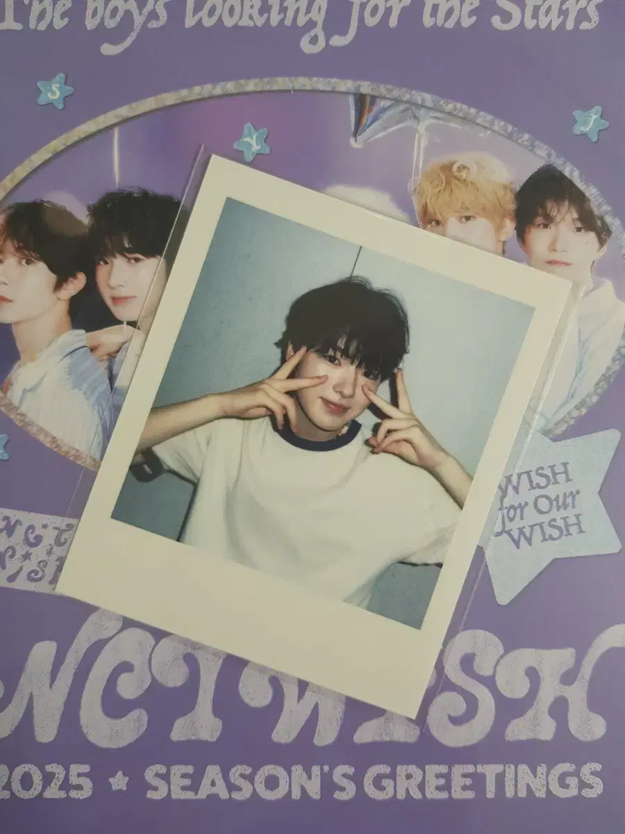 NCT Wish seasons greetings Sakuya polaroid sells