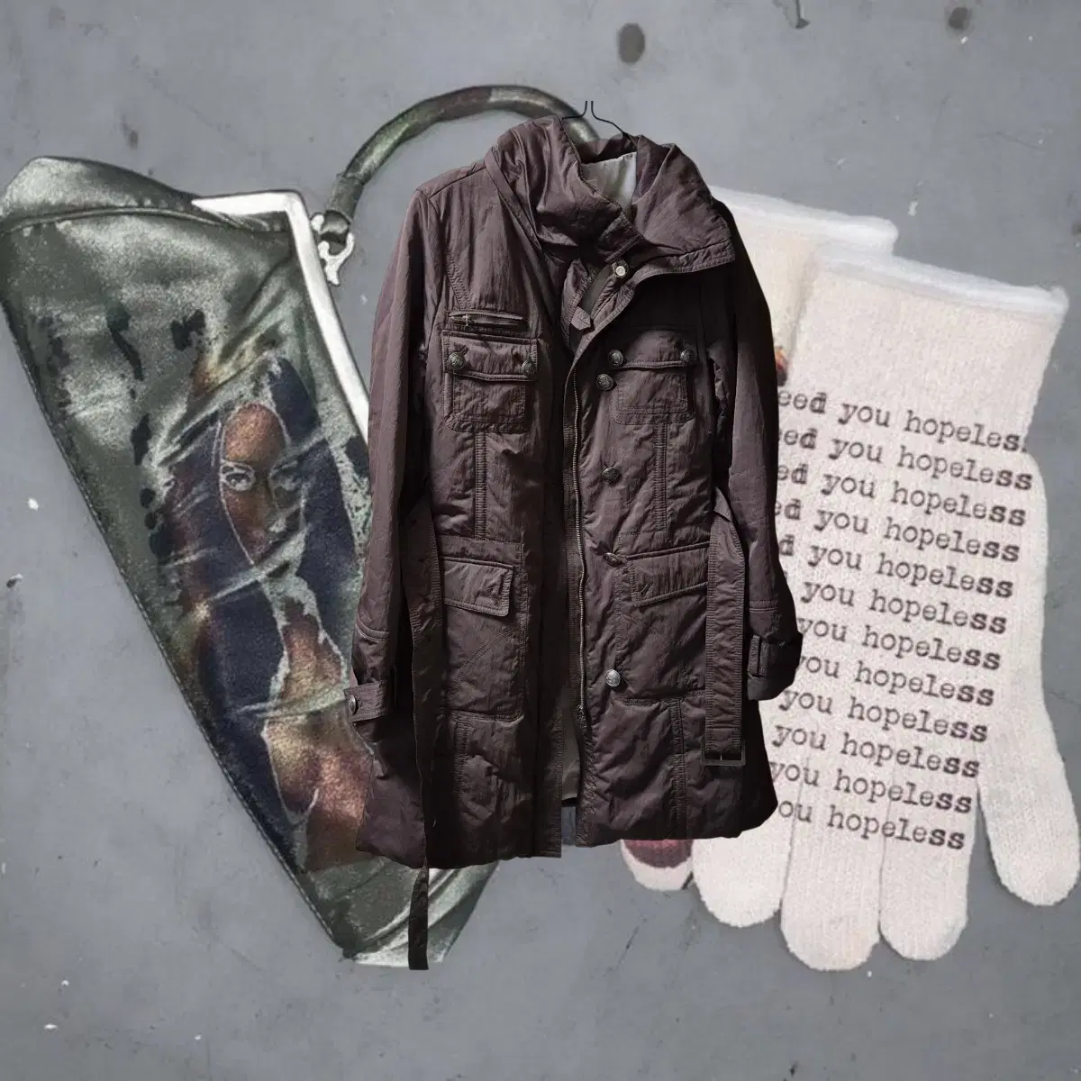 Vintage 00s cargo jacket