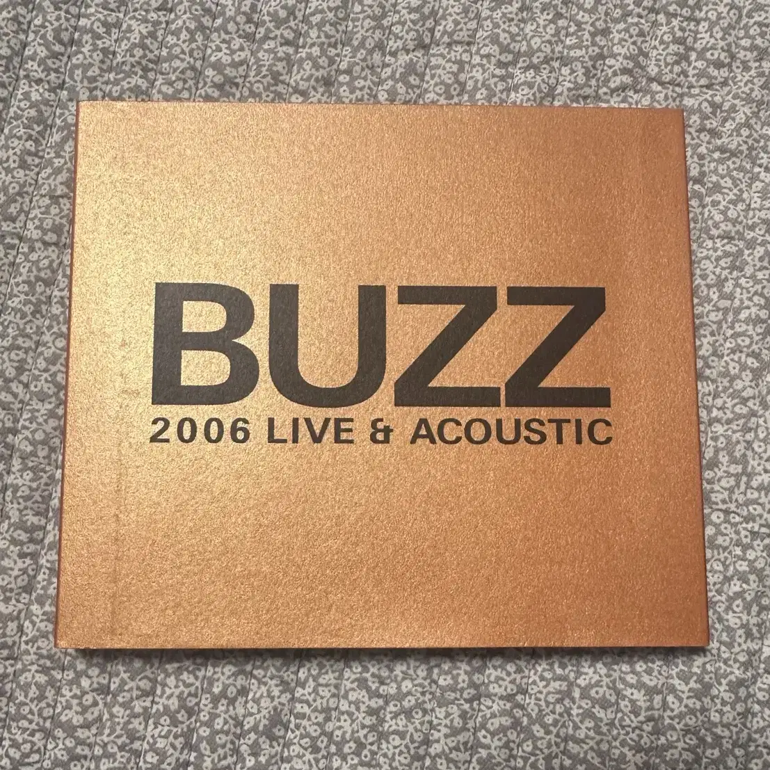 버즈 라이브 2006 Live & Acoustic CD 앨범