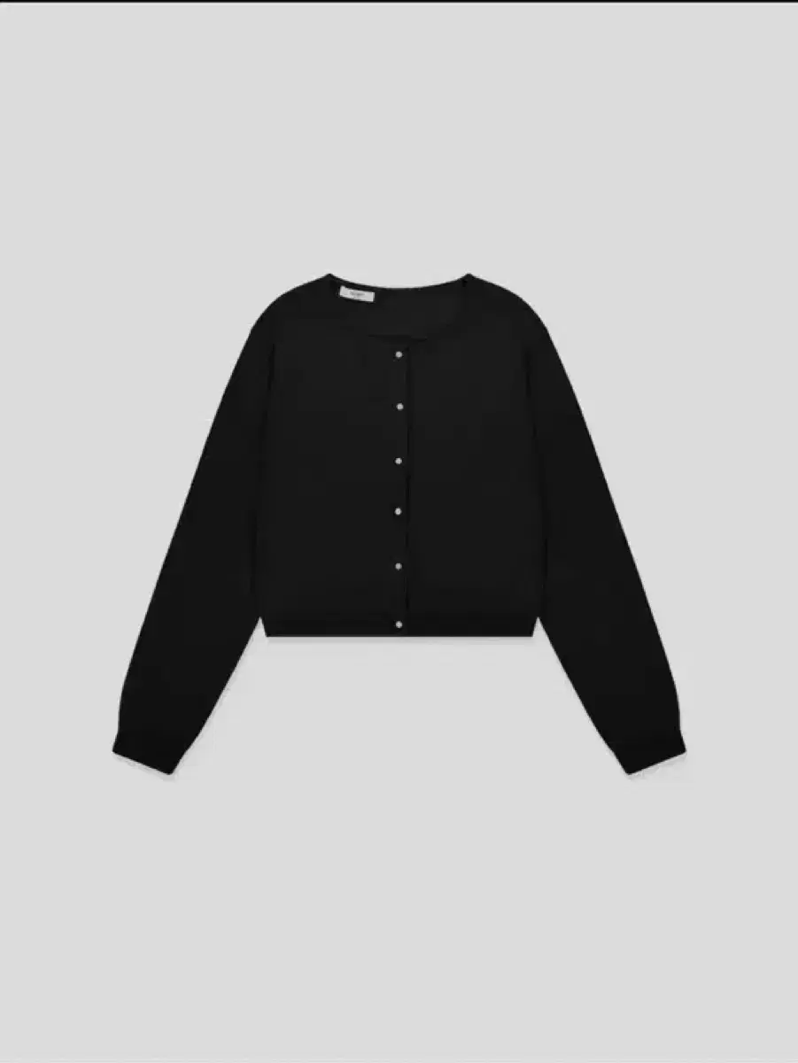 글로니 G CLASSIC LOOSE FIT CARDIGAN (BLACK)