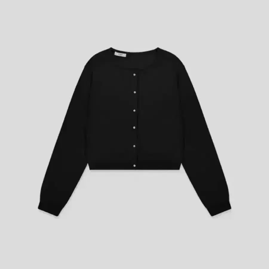 글로니 G CLASSIC LOOSE FIT CARDIGAN (BLACK)