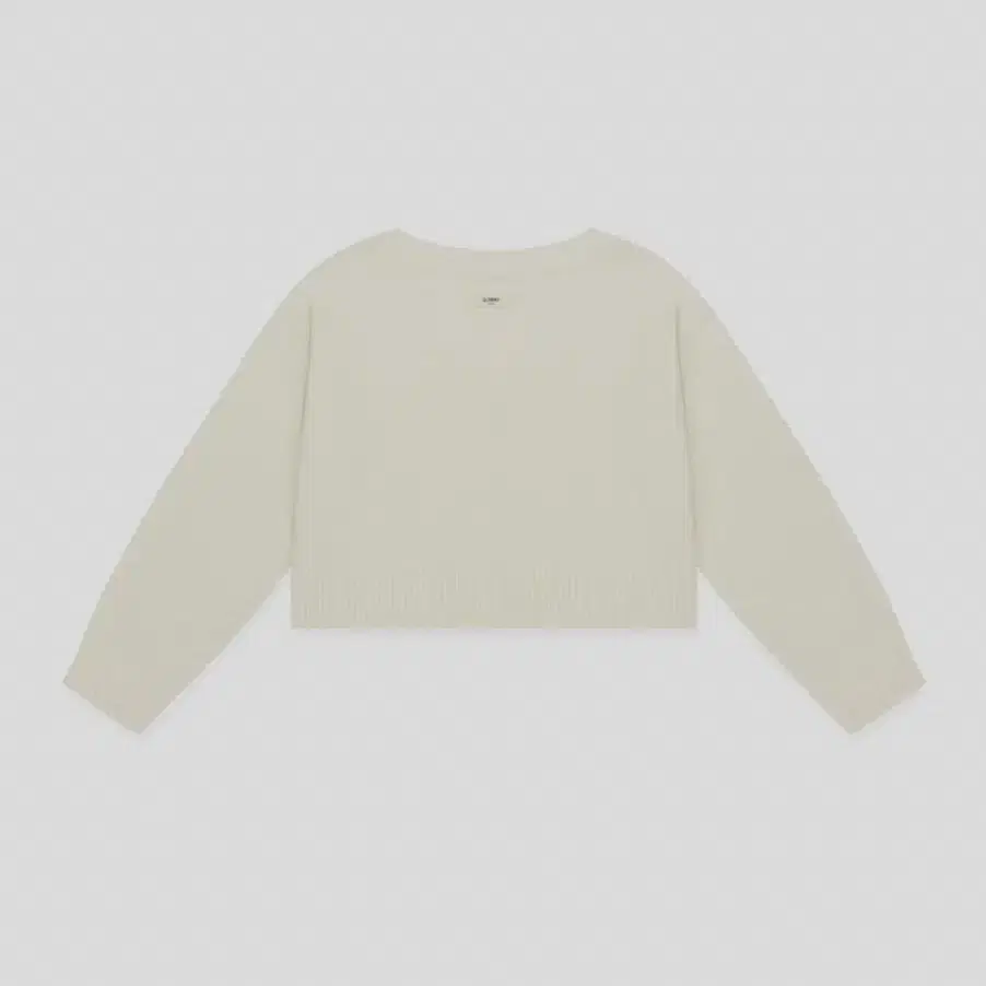 글로니 G CLASSIC V-NECK KNIT PULLOVER (IVOR