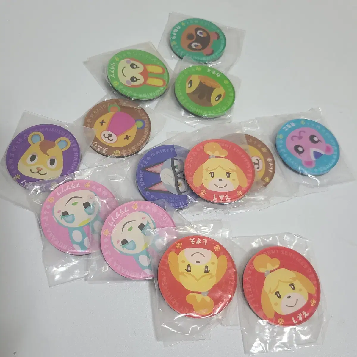 Nintendo Game Animal Crossing Animal Crossing Character Figures Gacha Toy doll Magnet