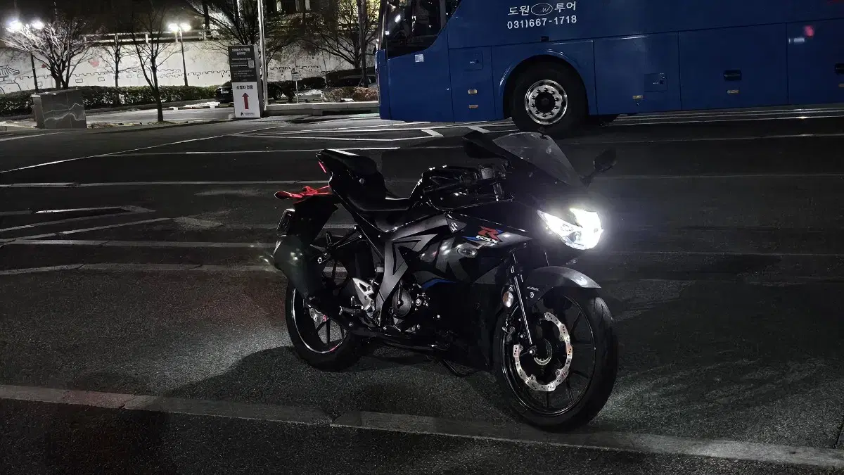 스즈키 gsxr125 블랙 오토바이 판매