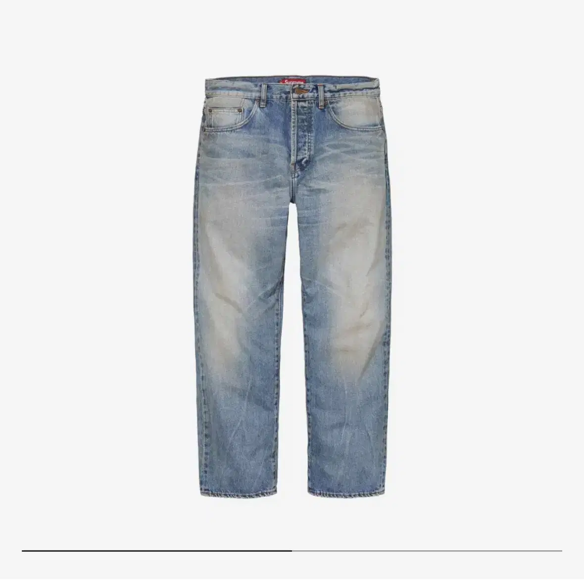 Supreme Distressed 슈프림 루즈핏 셀비지 36 ss시즌