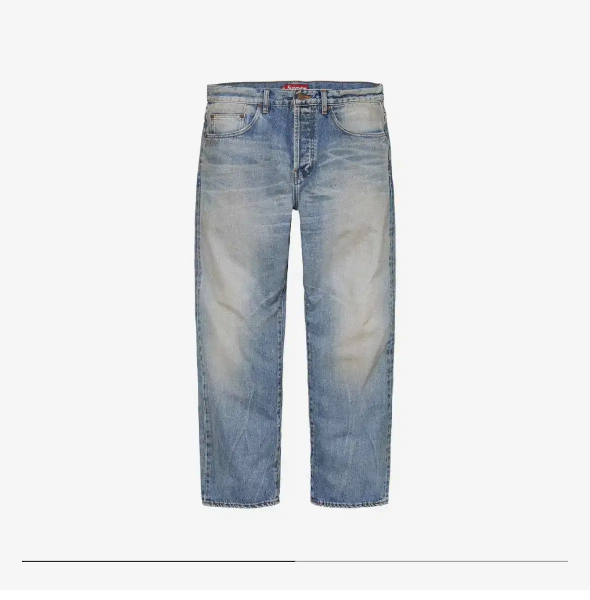 Supreme Distressed 슈프림 루즈핏 셀비지 36 ss시즌