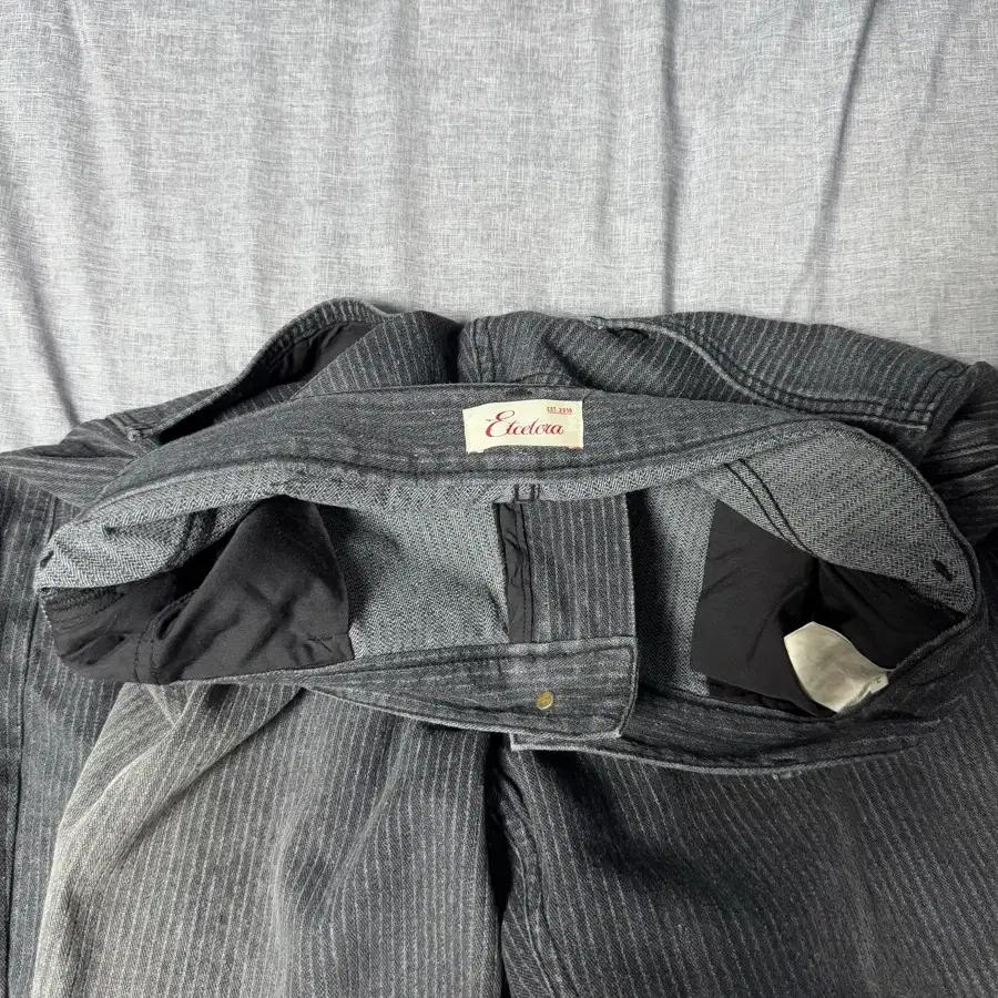 Etce VERTICAL BAGGY JEAN INDIGO BLACK