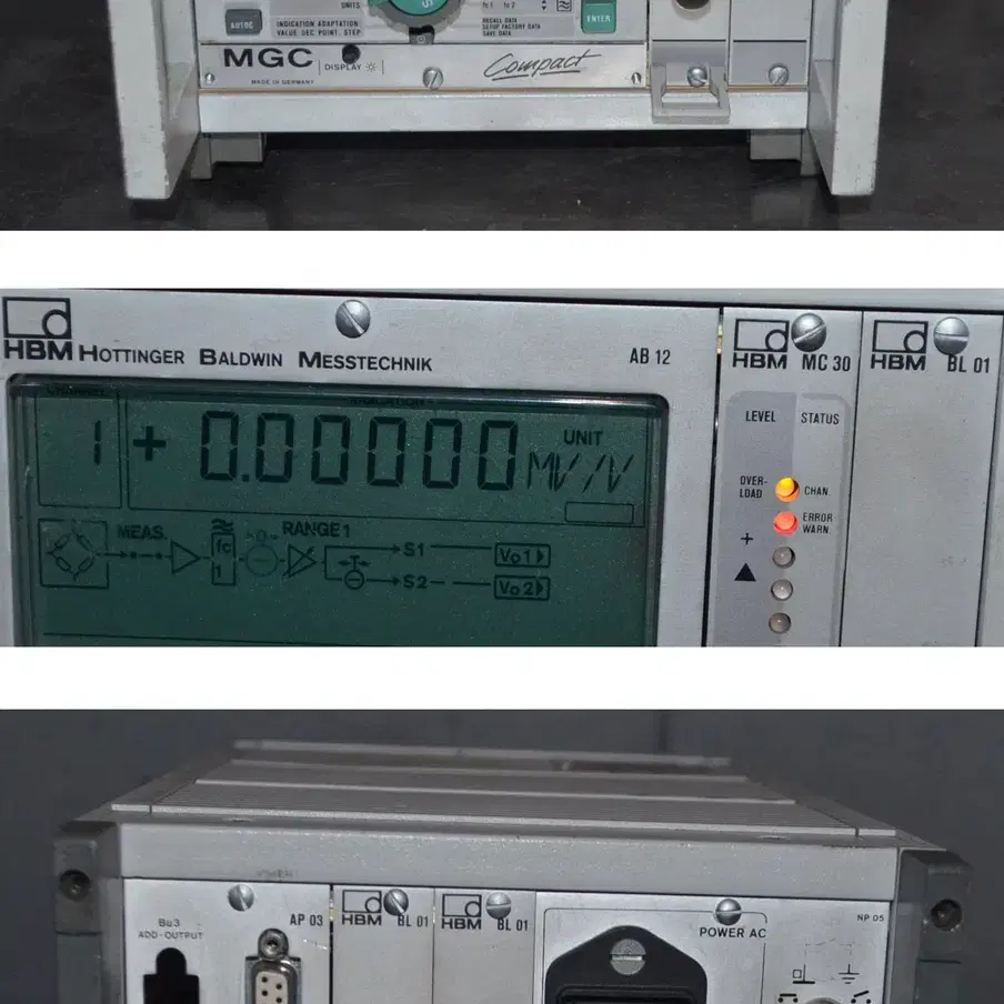 HBM MGC Messverstarker AB12 + MC30