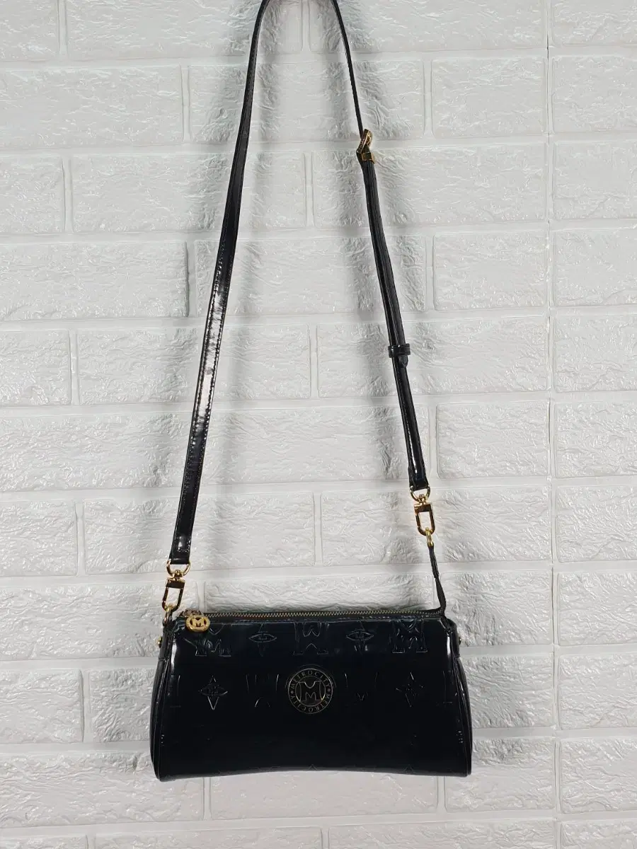 Metropolis Enamel Crossbody Bag