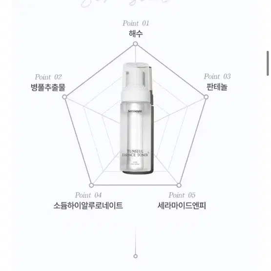 새제품)새라슬아 윤슬 에센스 토너(버블) 미개봉