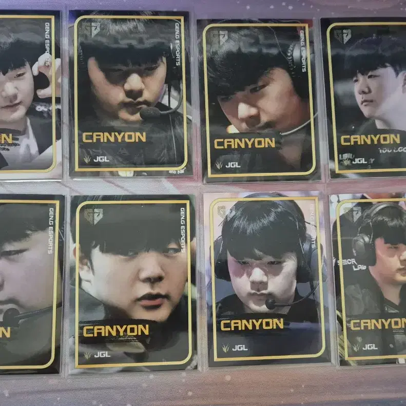 LOL Gen.G 젠지 캐니언(CANYON) 카드 풀셋