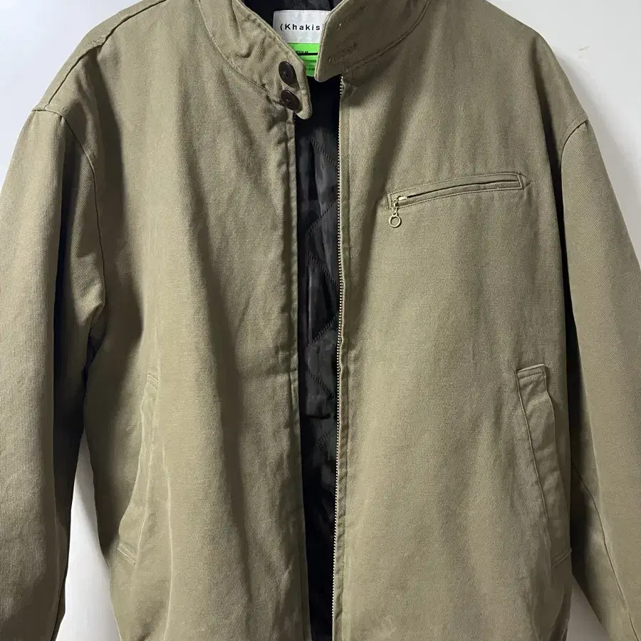 카키스 khakis washed club jacket tan