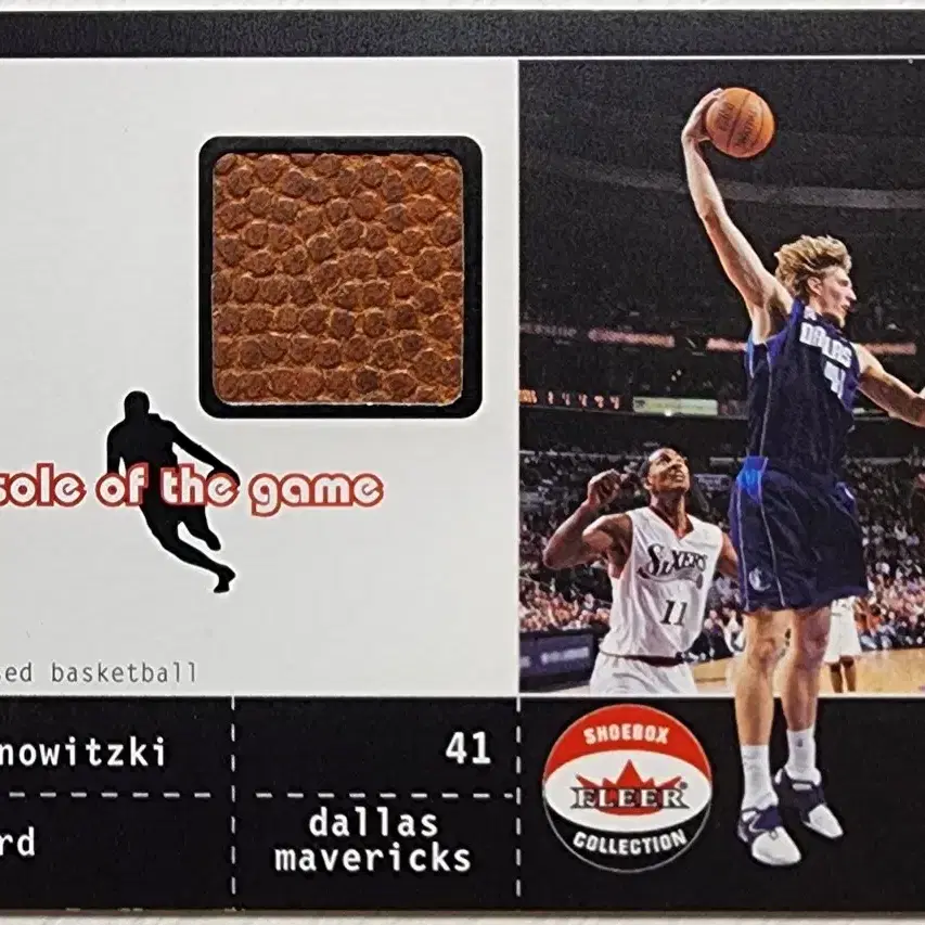 Dirk Nowitzki Sole of the Game 카드 1장