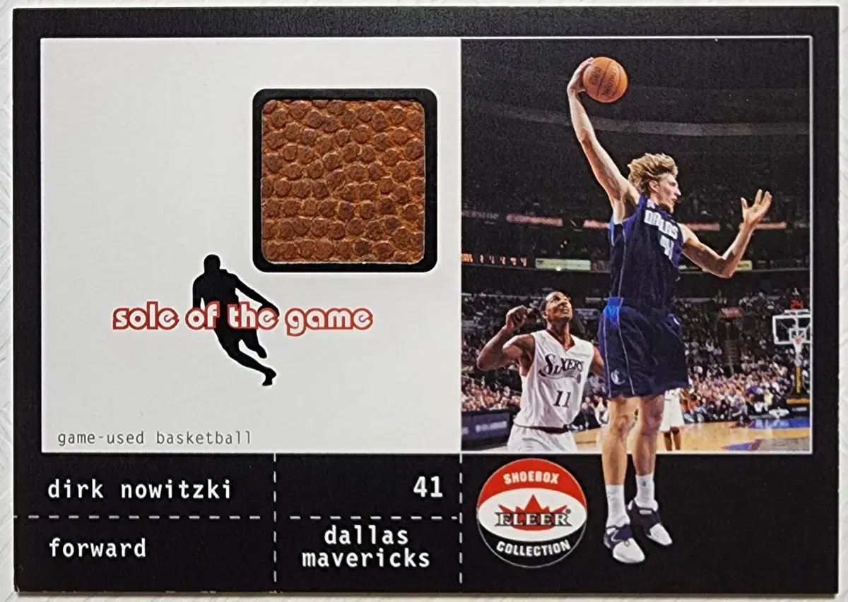 Dirk Nowitzki Sole of the Game 카드 1장