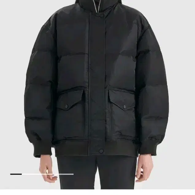 Theory aero puffer 띠어리 여성 푸퍼 블랙 P/S(새제품)