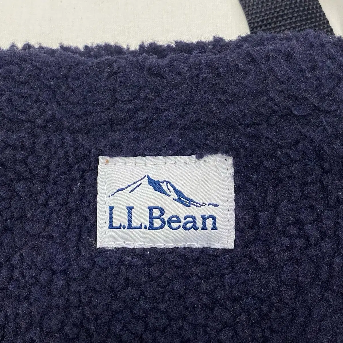 LL bean 엘엘빈 뽀글이 양털 후리스 숄더백