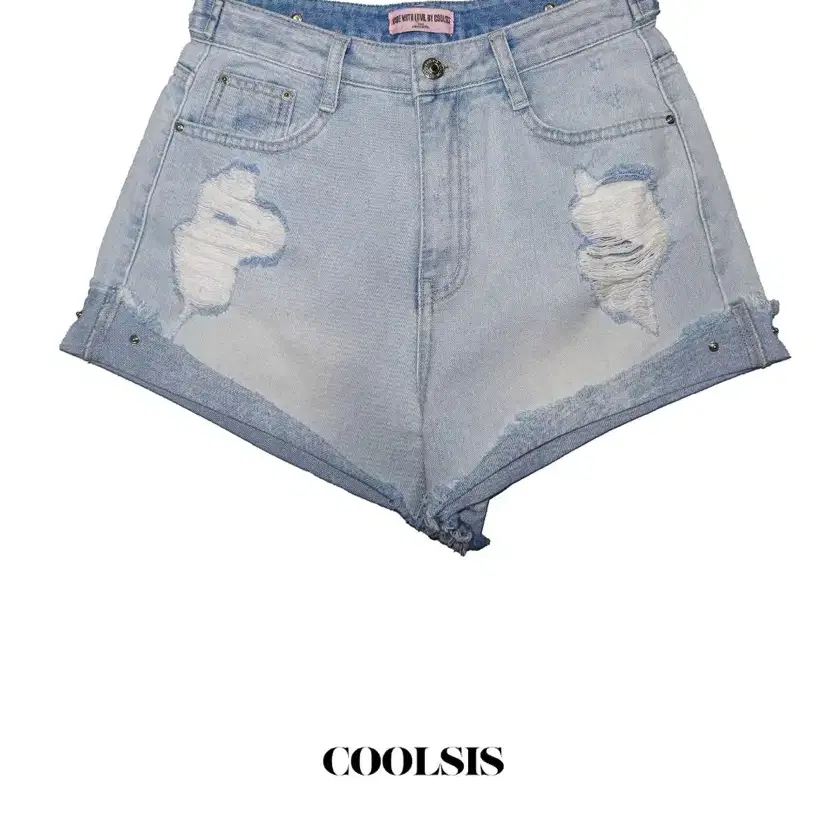 쿨시스 청반바지 연청 M CS SHORT JEANS-004