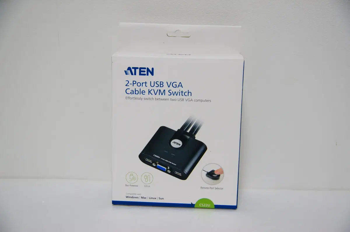 [새상품] ATEN KVM스위치 CS22U(2.5만원)