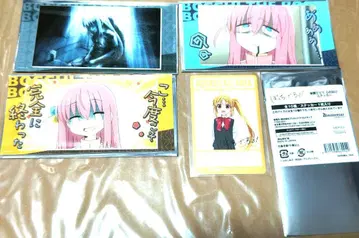 보치즈롯쿠 고토 히토미 마음의 외침 대형 스티커 이지치 무지개 여름 카드