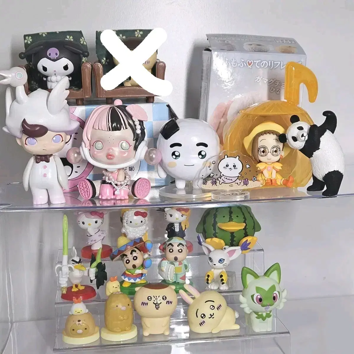 Gacha Figures Joke Bear Kitty Hamtory Pokemon Mewtwo Changu