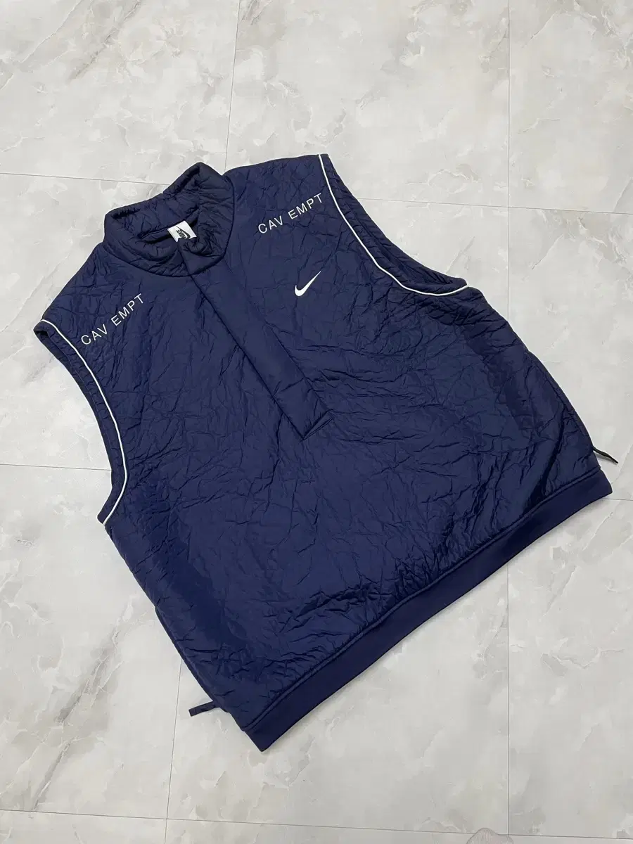 Nike x Cav Empt Vest Navy XL Cav Empt