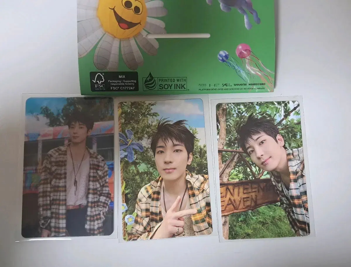 Haven weverse album wonwoo Photocard