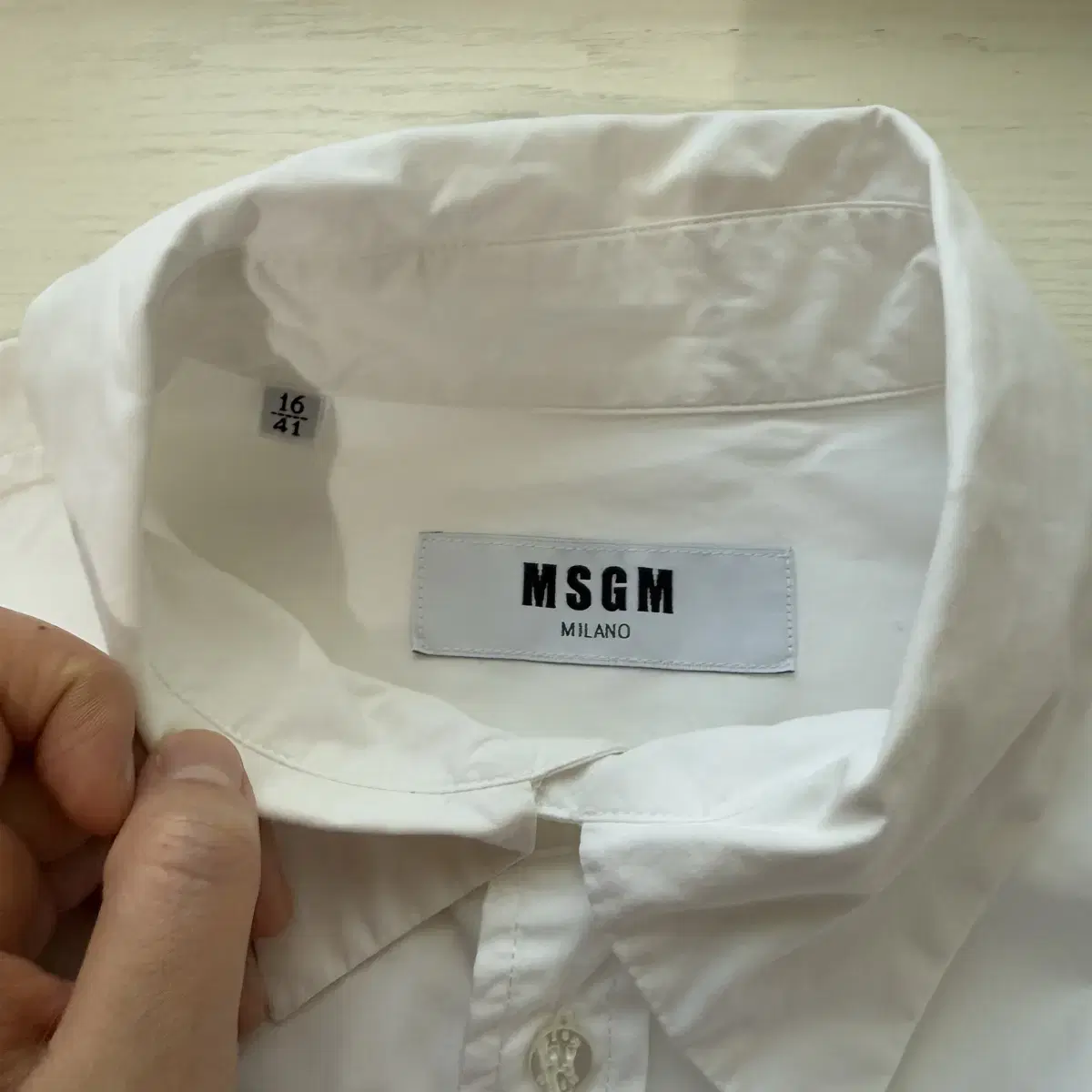 Msgm 셔츠 급처