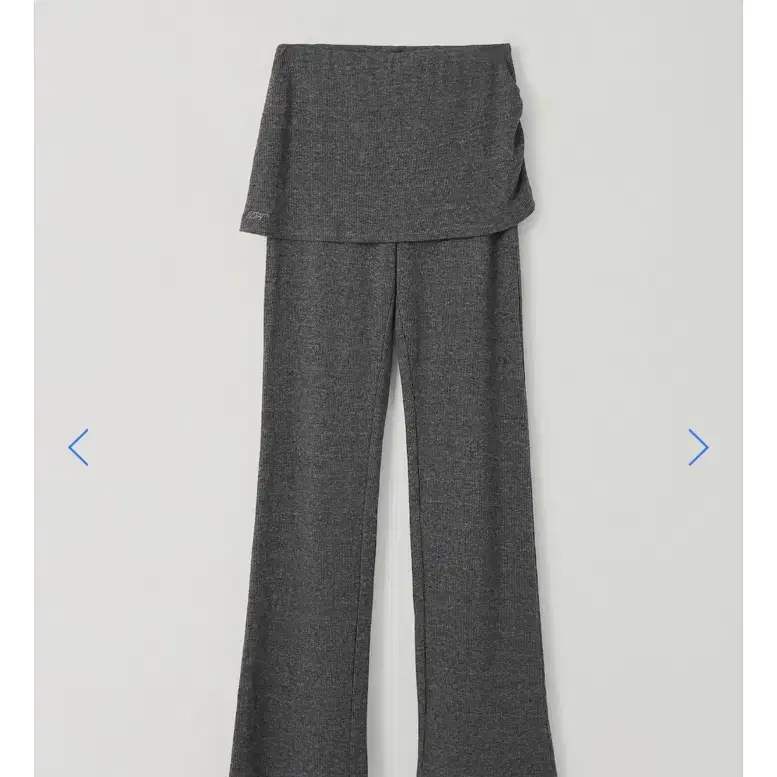 타낫 T/T Tawa shirring wrap pants (gray)