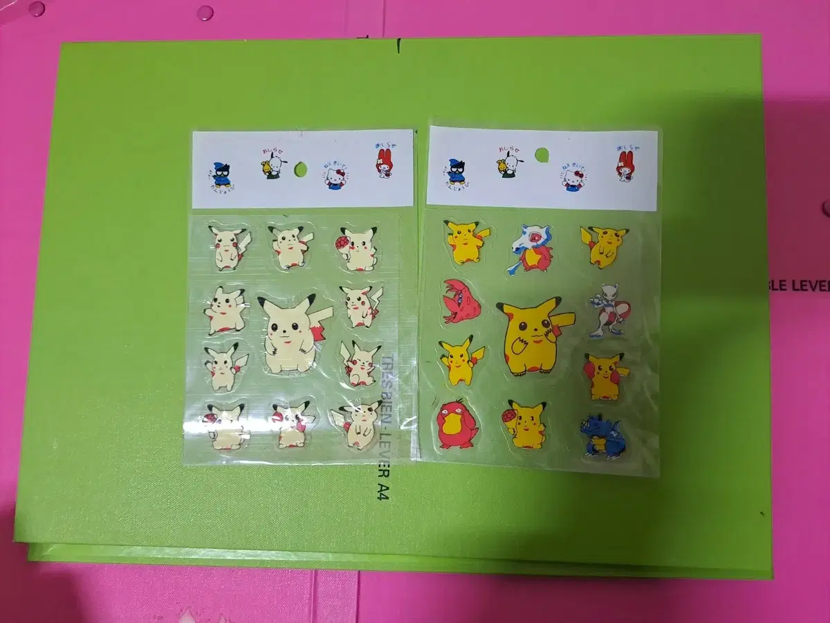 Rare Pikachu Stickers