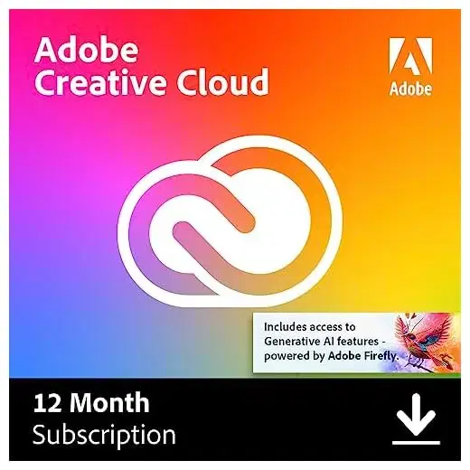 Adobe Creative Cloud 1년 이용권 80%할인(수량한정)