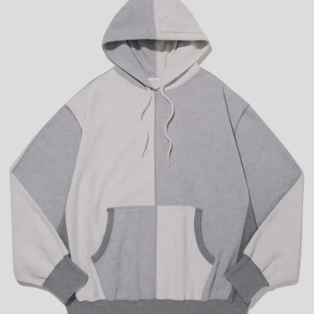 [새제품]네이머클로딩 HALF REVERSE HOODIE Gray XL