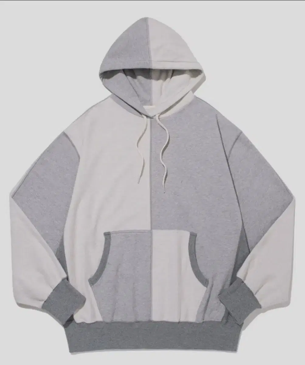 [새제품]네이머클로딩 HALF REVERSE HOODIE Gray XL