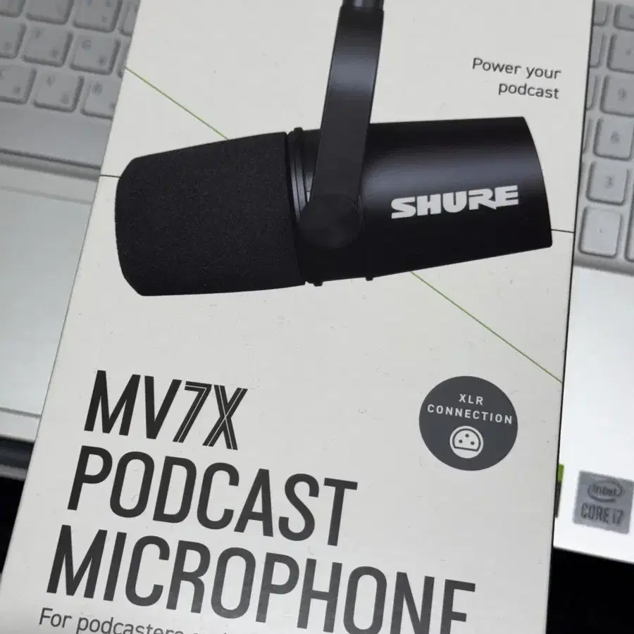 슈어 shure mv7x 마이크