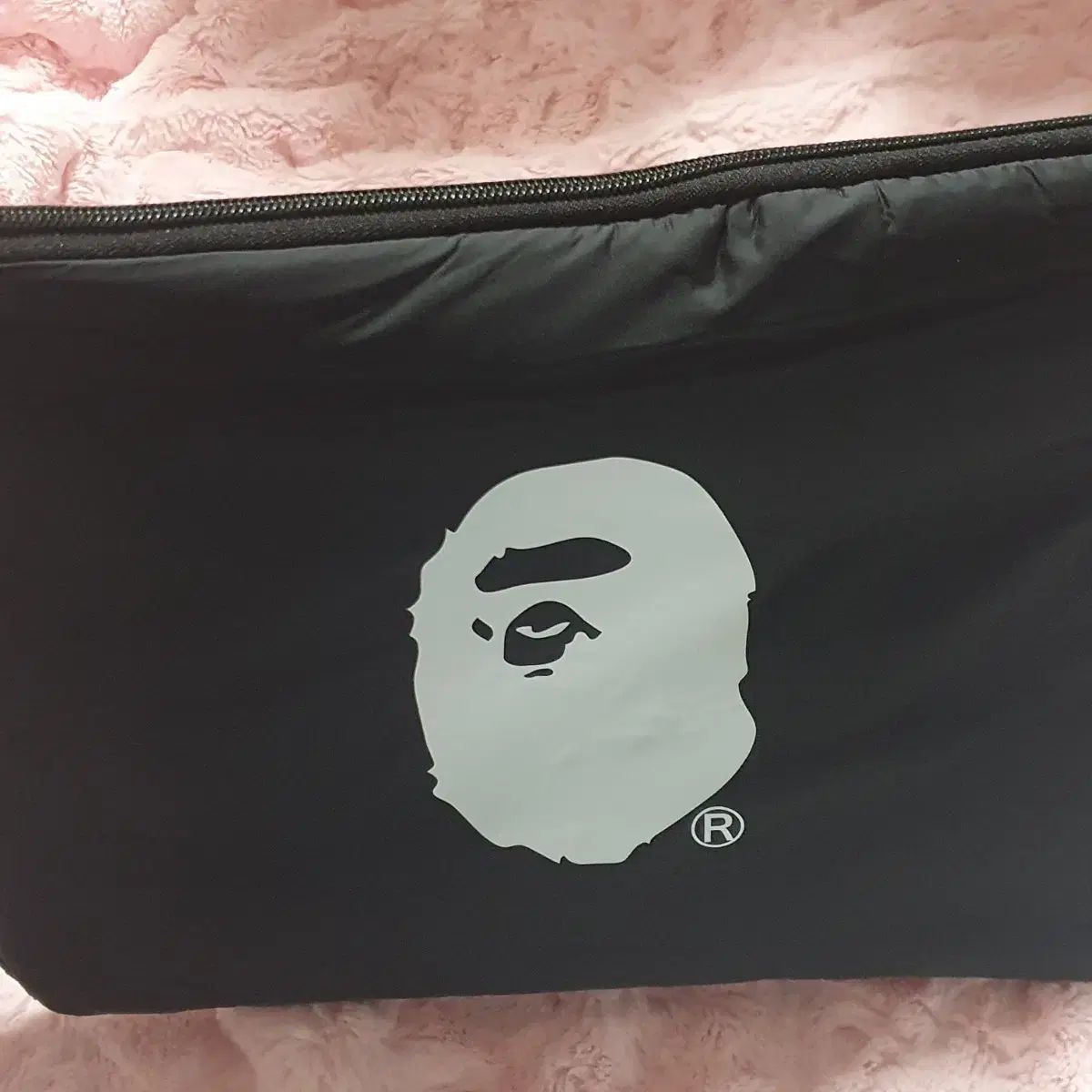 BAPE 베이프 노트북 아이패드 파우치 클러치백 다기능 수납 가방 무크지