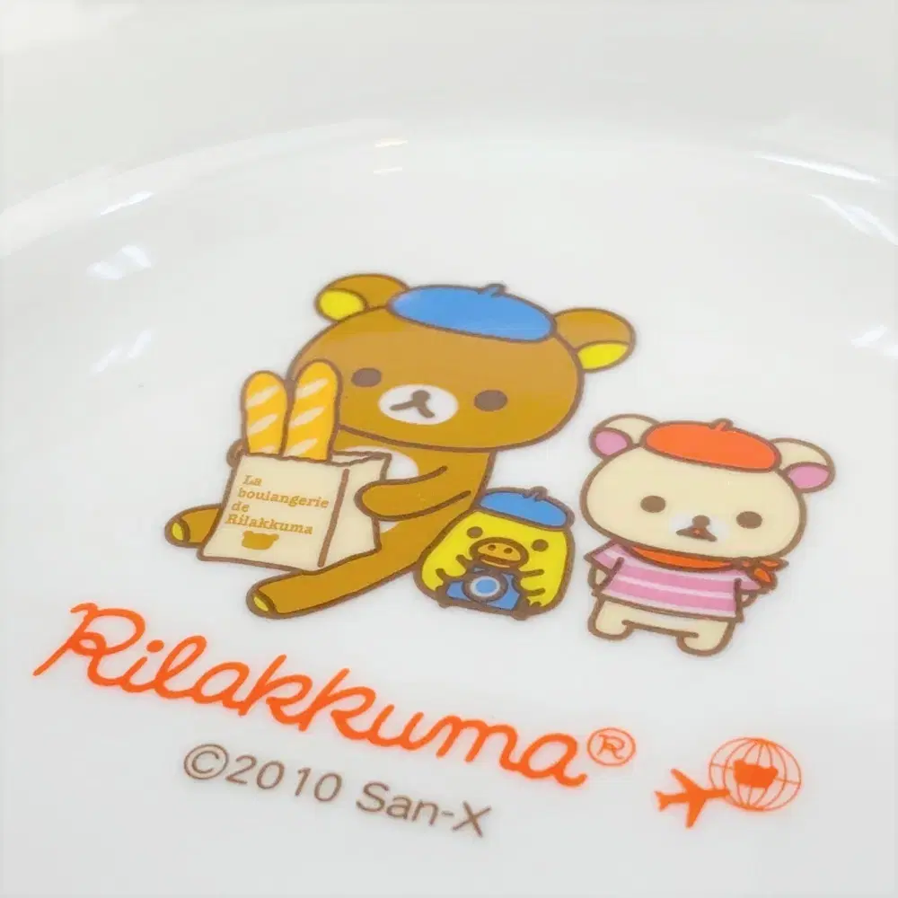 SANRIO X RILAKKUMA 산리오 리락쿠마 파스타접시세트 A716